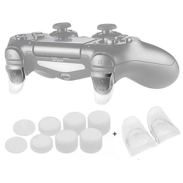 DATA FROG 2pcs/Set L2 R2 Buttons Extension Trigger For PS4 Controller For PS4 Extension Button For PS4 Gamepad Game Accessories