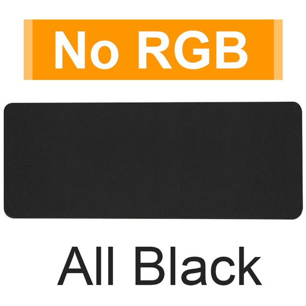 Gaming Mouse Pad RGB Mouse Pad Gamer Computer Mousepad RGB Backlit Mause Pad Large Mousepad XXL For Desk Keyboard LED Mice Mat