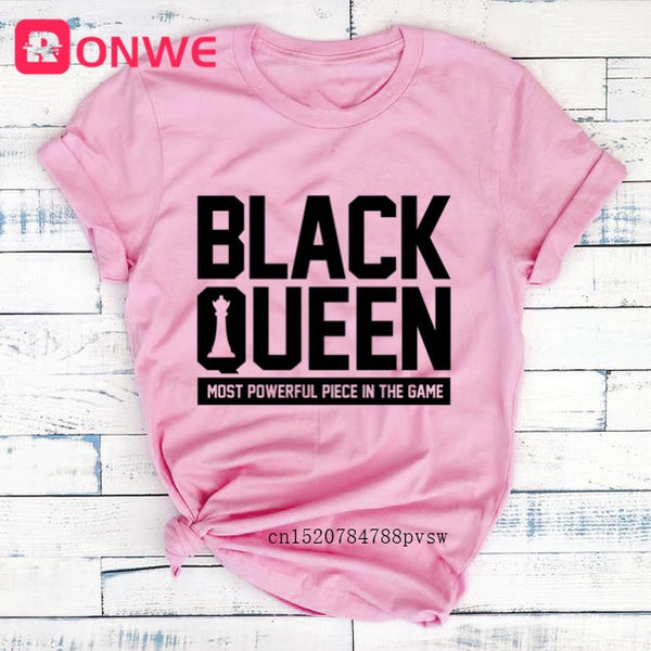 I Am A Strong Melanin Queen t shirt Women Clothes African Black Girl History Month Female T-shirt Melanin Tee Shirt,Drop Ship