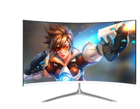 24 inch 27 inch Curved Screen Monitor 75Hz HD Gaming 22/23.8" Inch Computer Flat panel display VGA/HDMI Interface