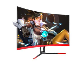 24 inch 27 inch Curved Screen Monitor 75Hz HD Gaming 22/23.8" Inch Computer Flat panel display VGA/HDMI Interface