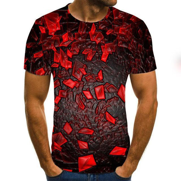 Summer Three-dimensional 3D vortex T-shirt Men Women Fashion 3D T Shirt Short Sleeve Harajuku Hip Hop Cute Tshirt