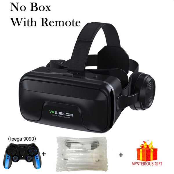 VR Shinecon 10.0 Casque Helmet 3D Glasses Virtual Reality Headset For Smartphone Smart Phone Goggles Video Game Viar Binoculars