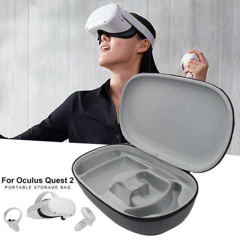 VR Accessories For Oculus Quest 2 VR Headset Travel Carrying Case Hard EVA Storage Box Bag For Oculus Quest2 Protective Pouch