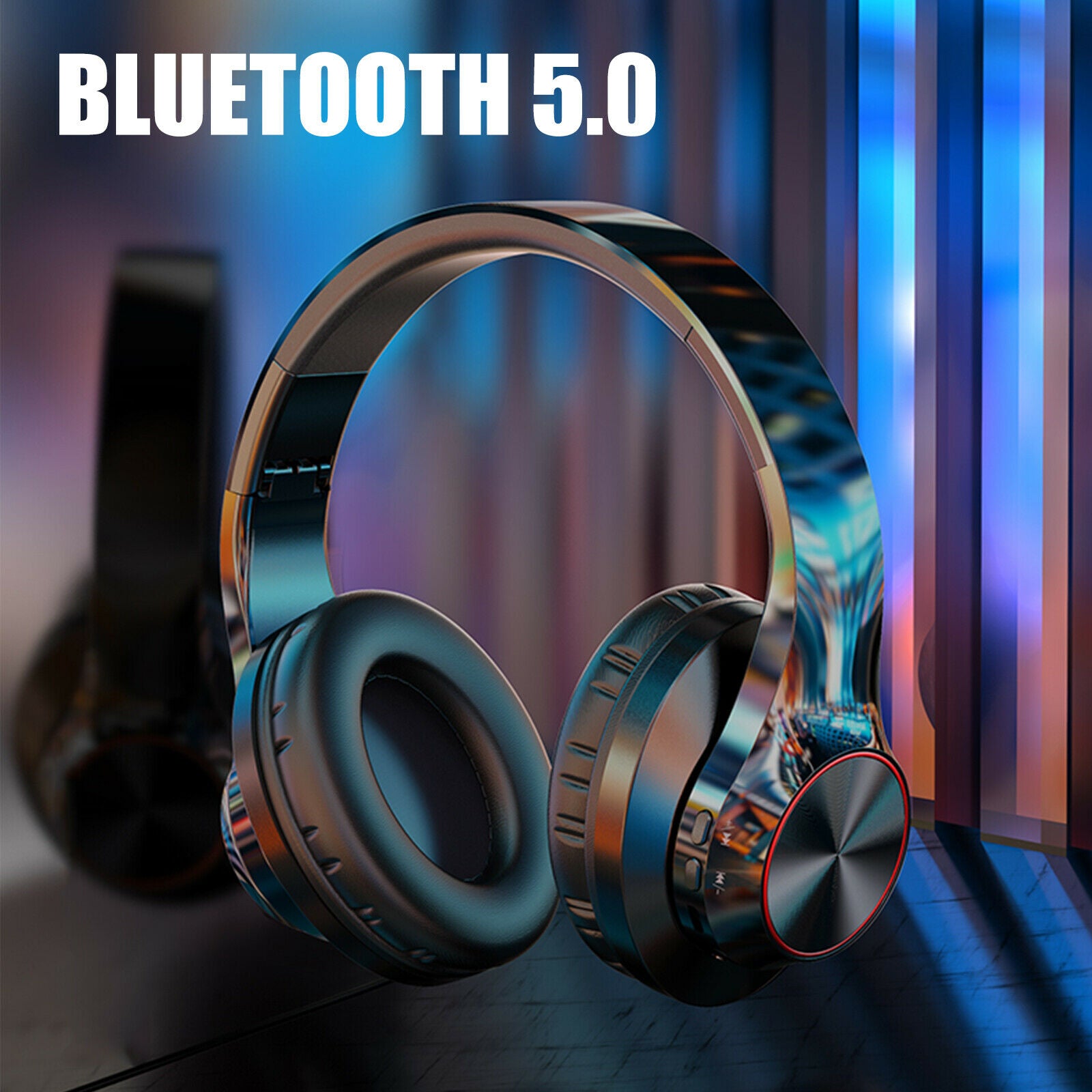 A11 Wireless Bluetooth Headset Gaming Earphone with Mic Headphone Head-mounted HIFI Earphone Gaming Headset Support TF Card