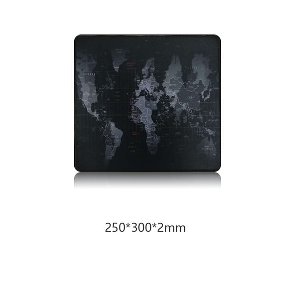 Gaming Mouse Pad Large Mouse Pad Big Mouse Mat Computer Mousepad Carved World Map Mause Pad Desktop Keyboard Mat Cushion XXL XL