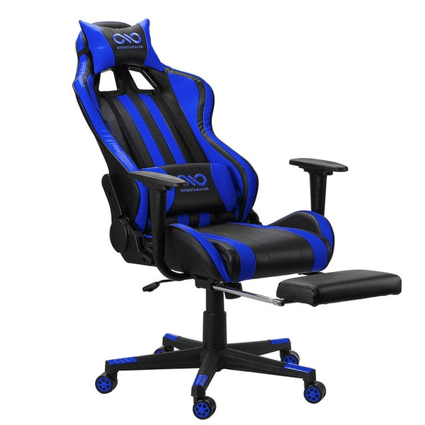 Computer Office Chair Gaming Home Leather Executive Swivel Gamer Chair Lifting Rotatable Armchair Footrest Adjustable Desk Chair