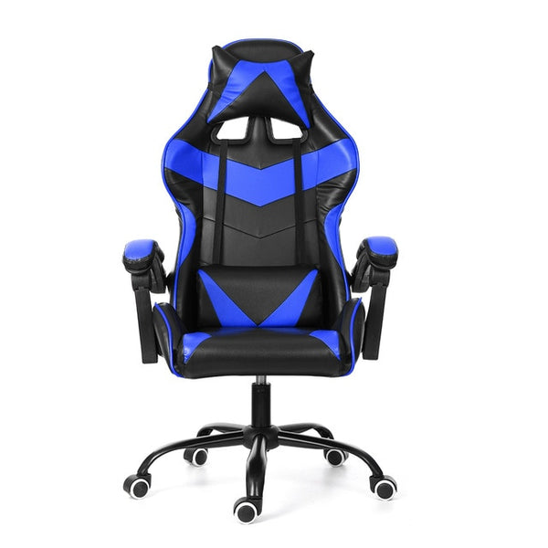 Computer Office Chair Gaming Home Leather Executive Swivel Gamer Chair Lifting Rotatable Armchair Footrest Adjustable Desk Chair