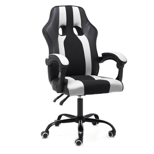 Computer Office Chair Gaming Home Leather Executive Swivel Gamer Chair Lifting Rotatable Armchair Footrest Adjustable Desk Chair