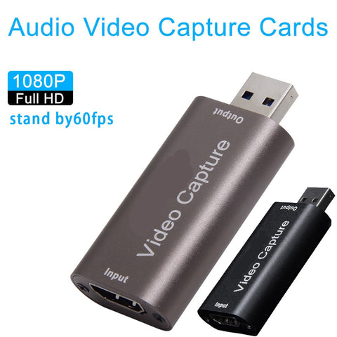 NEW Mini 4K Video Capture Card 1080P HDMI-Compatible to USB Game Recording Box for PS4 Game Camcorder Recording Live Streaming