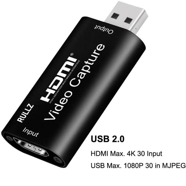 HD 1080P 4K HDMI Video Capture Card HDMI To USB 2.0 3.0 Video Capture Board Game Record Live Streaming Broadcast TV Local Loop