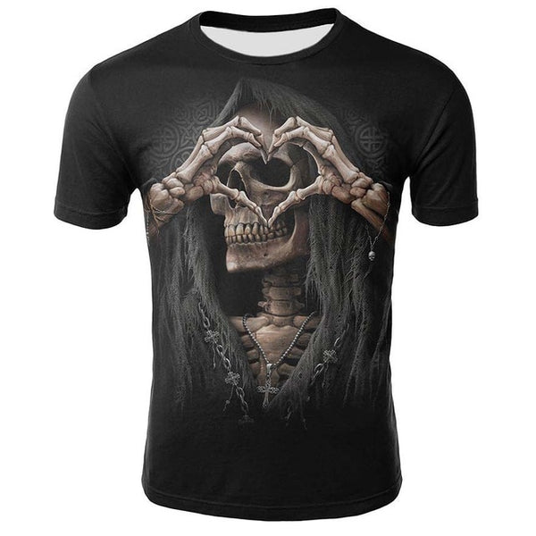 2020 New 3D Lion T-shirt Men's Animal T-shirt Cool 3D Style Pattern 3DT Shirt Summer Trend Short Sleeve